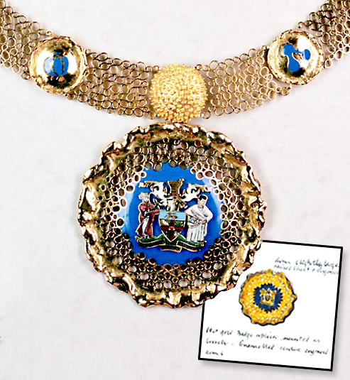 John Donald, Presidential Badge and Chain for the Royal Pharmaceutical Society